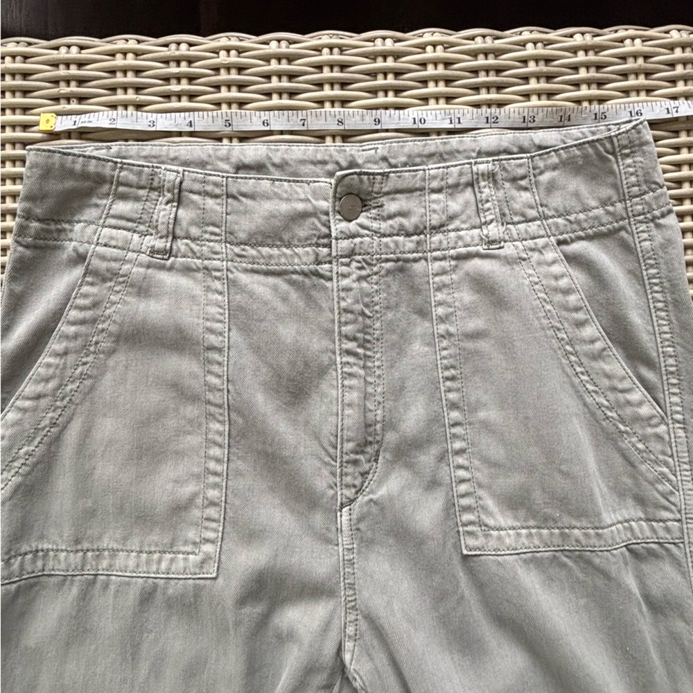 Joes The Honor High Rise Vintage Straight Leg Cotton Lyocell Green Pants size 29 - Picture 12 of 14